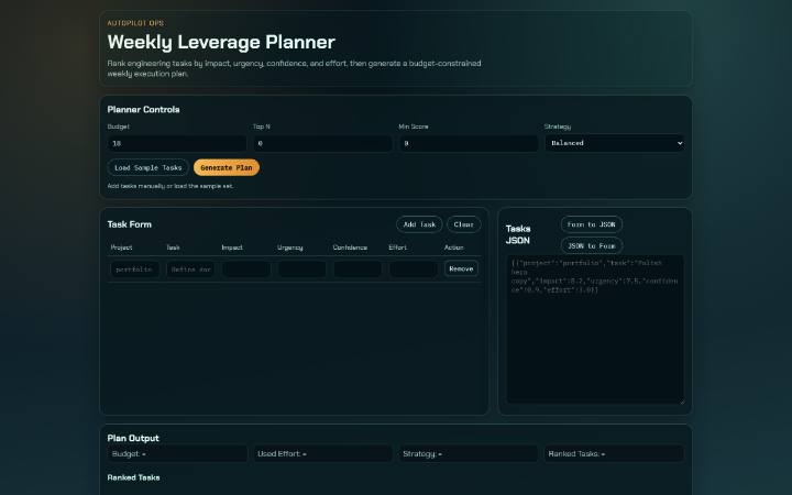 Autopilot Ops